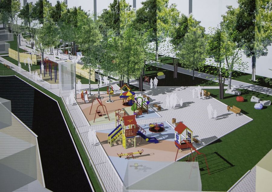 Где в Днепре построят сквер за 8,7 миллиона гривен и что там будет 1