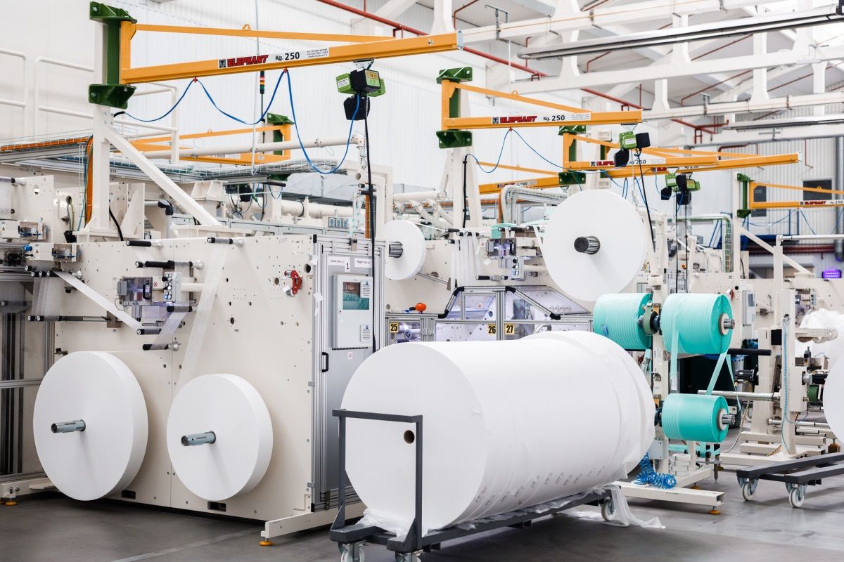 Как в Днепре запускалась уникальная для Украины линия подгузников 2