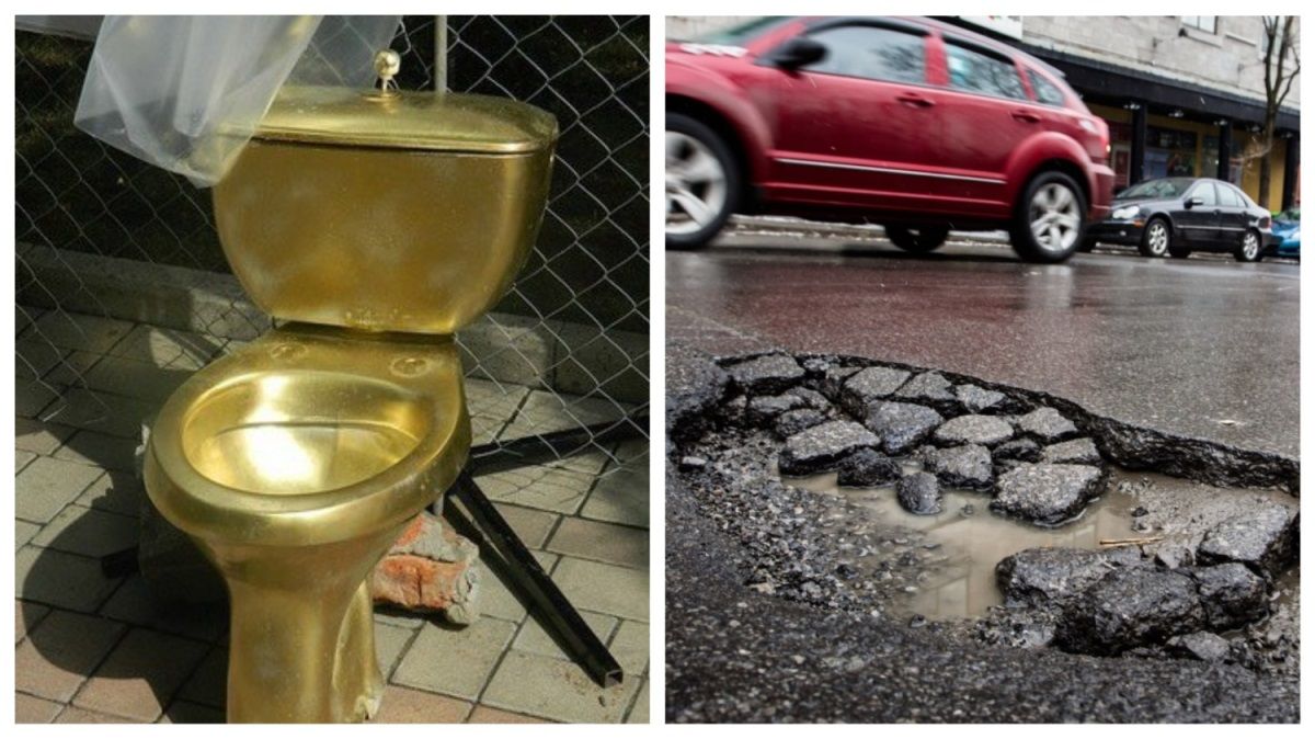 Мастера «золотых» туалетов: что за фирма отремонтирует дороги в Харькове за 19 миллионов