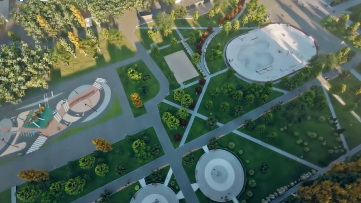 В Днепре за 63,4 миллиона сделают сквер со скейтпарком: какому району повезет