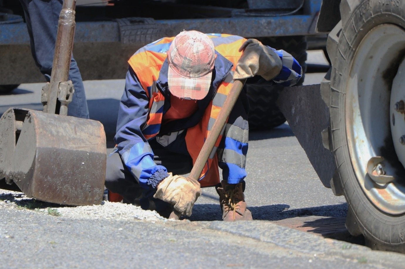 В центре после ливней луж станет меньше