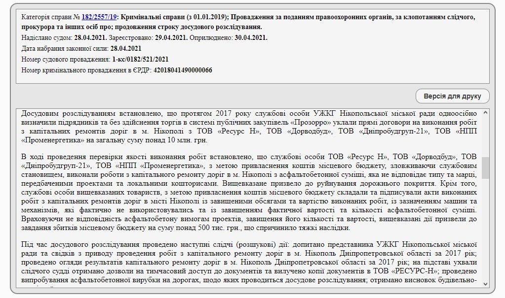 «Латай по-новой Ляшенко, все…»: сколько денег мэрия Саюка повторно закатает в улицу в Никополе 2