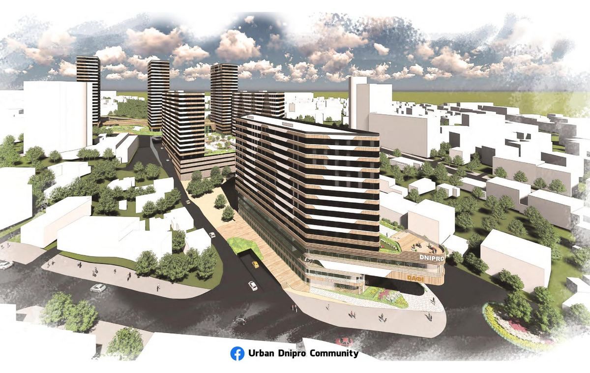 В центре Днепра за 205 млн построят коллектор, чтобы застроить Долгую балку 1