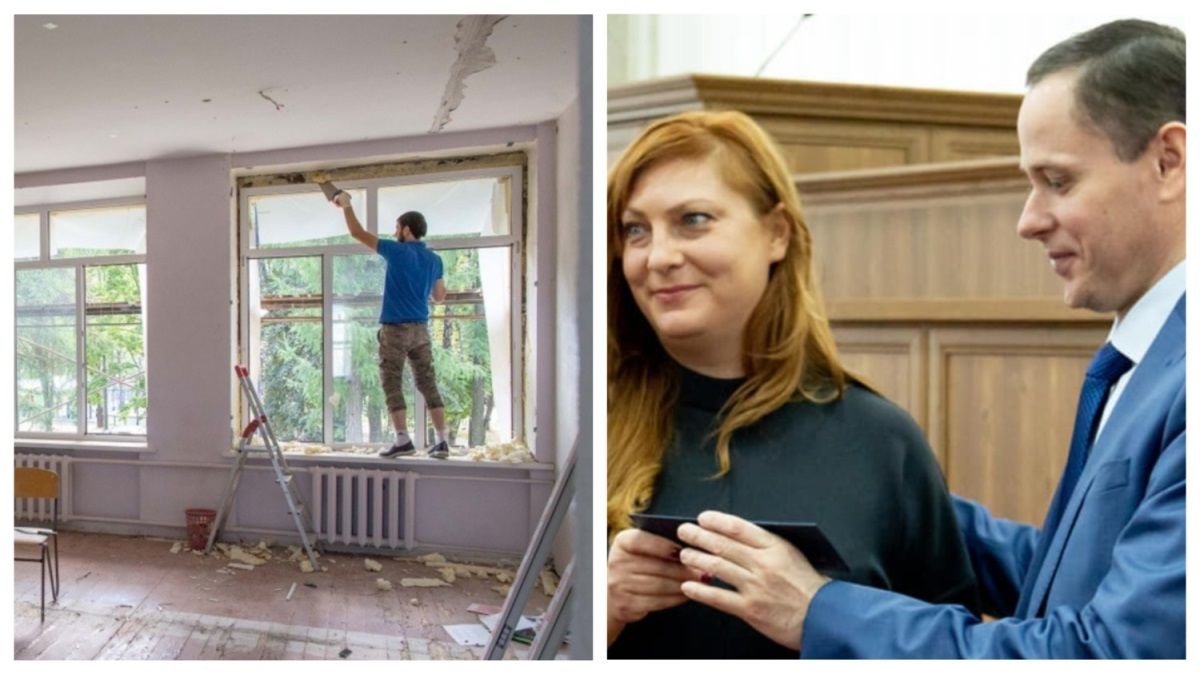 В Никополе ремонт школы за 900 тысяч слили подруге депутатки горсовета Саюка