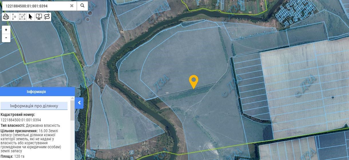 Участок в селе Недайвода