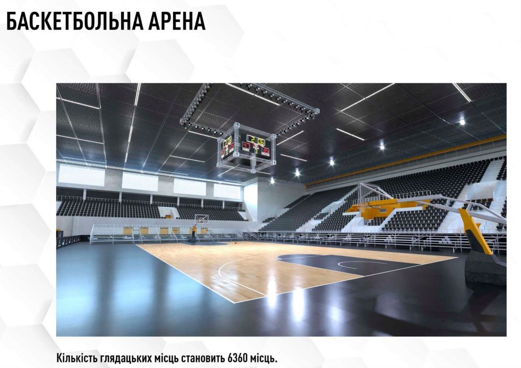 В Днепре заказали проект ремонта «Метеора»: как будет выглядеть обновленный дворец спорта 8