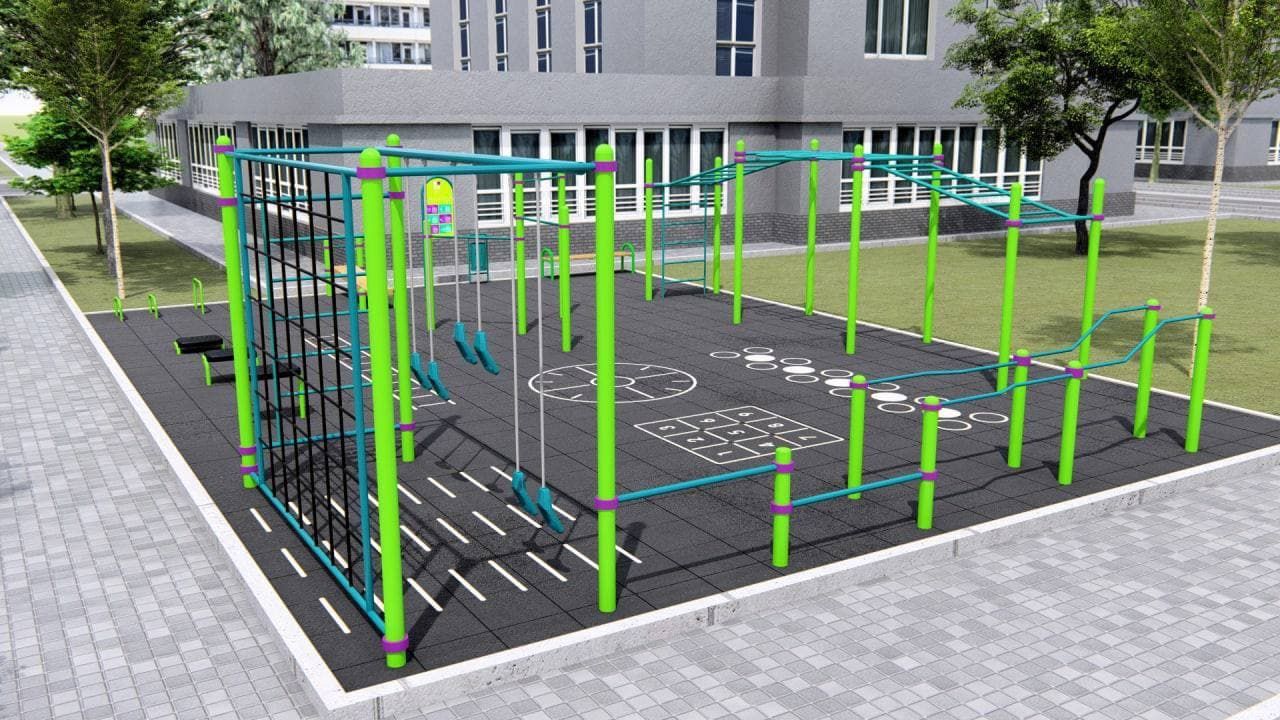 Где в Днепропетровской области установят спортплощадки за 120 миллионов гривен 2