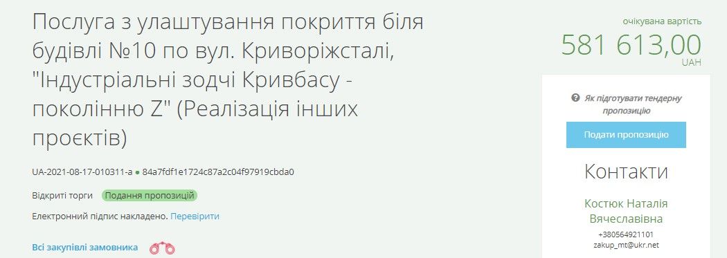 Лавочки и плитка, вместо индустриального парка: в Кривом Роге чиновники провалят проект Громбюджета 2
