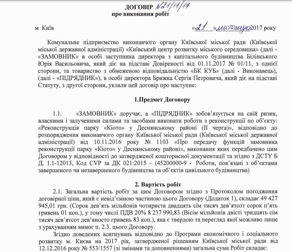 В Киеве ГБР провело обыски из-за ущерба в 15 млн на ремонте парка «Киото»: кто замешан в деле 4