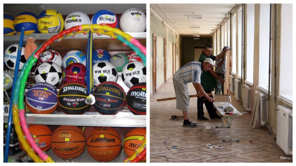 Спорттовары и ремонты: что отремонтируют и купят для школ и садиков Днепра за 17 миллионов