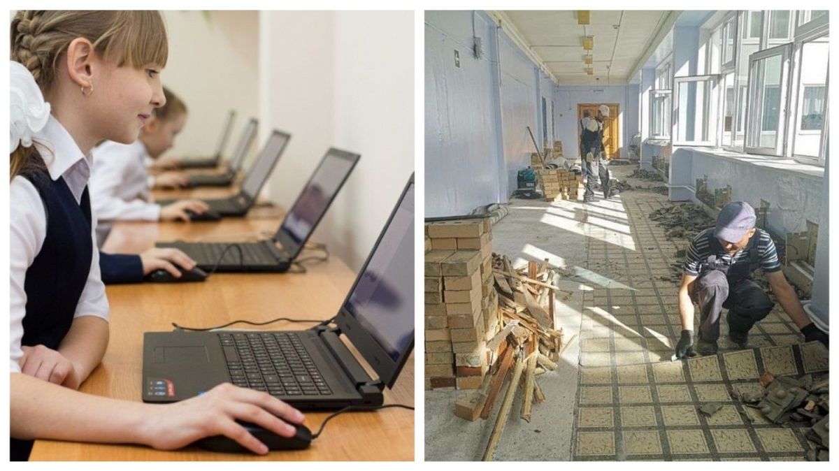 Ремонты, мебель и ноутбуки за 20 млн: в каких школах и садиках Днепра родителям не придется «сдавать»