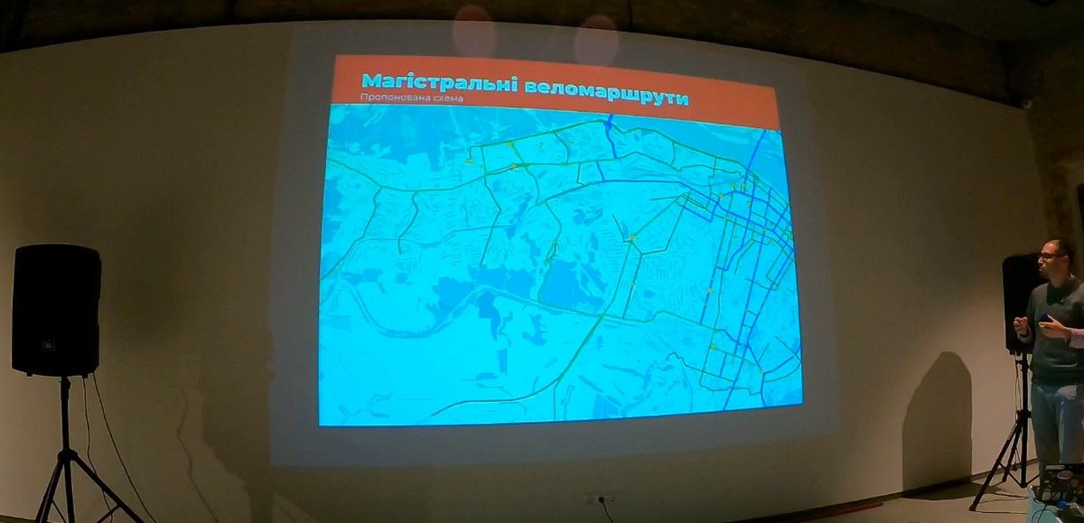 Где будут ездить велосипедисты: в Днепре презентовали будущие веломаршруты 1