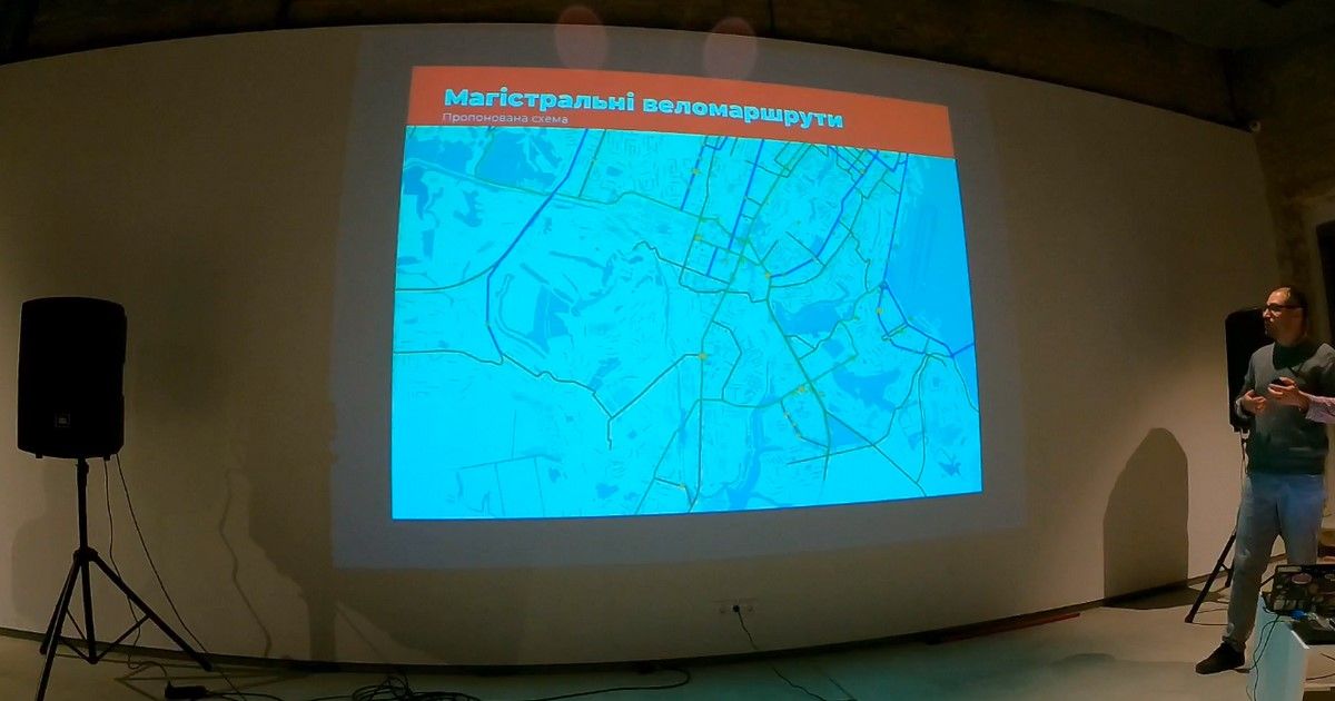 Где будут ездить велосипедисты: в Днепре презентовали будущие веломаршруты 3