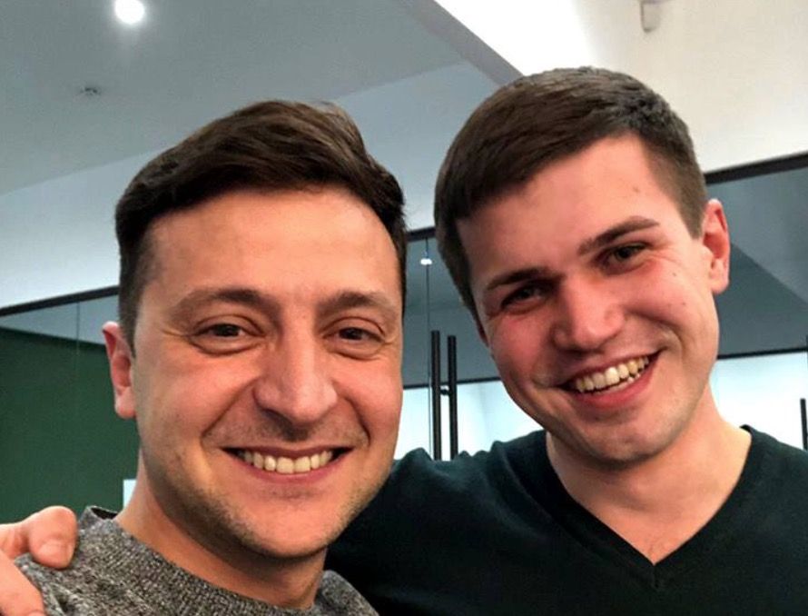 Владимир Зеленский и Остап Шипайло