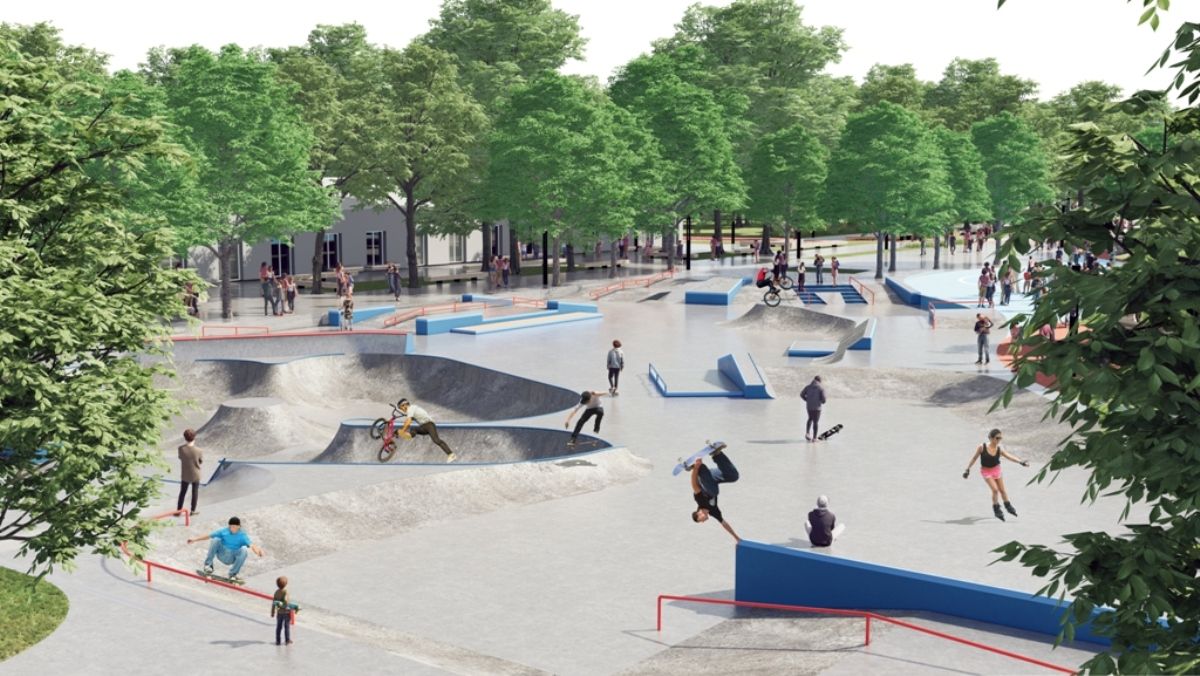 В Каменском построят новую зону отдыха за 212 миллионов гривен: где и что там будет