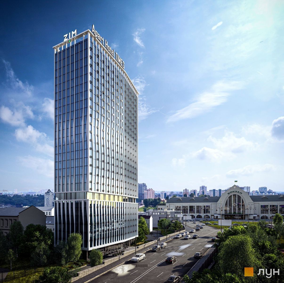 Визуализация с сайта Zim Group