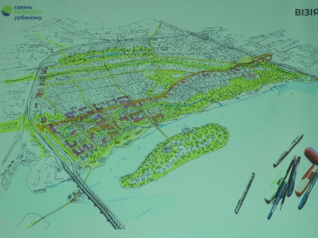 50-этажки, фри-тауны и новый «Зеленый остров»: как в Днепре хотят перестроить Мануйловский проспект 1