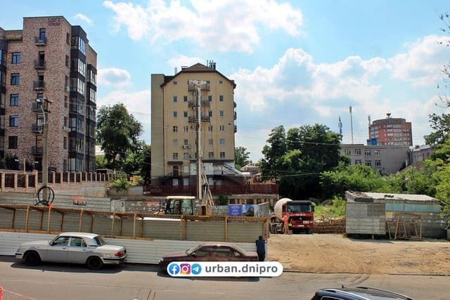 Так выглядела стройка летом 2020 года