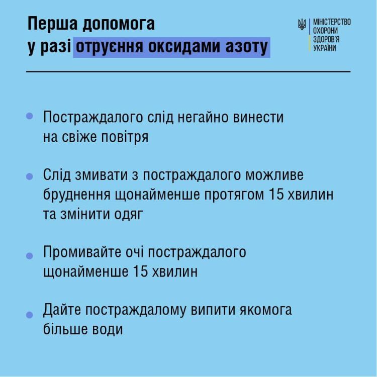 Азотная кислота и химические атаки: как украинцам защититься от отравления 6