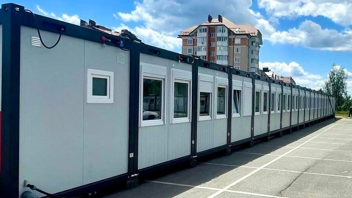 Модульне містечко в Бучі будує компанія білорусів