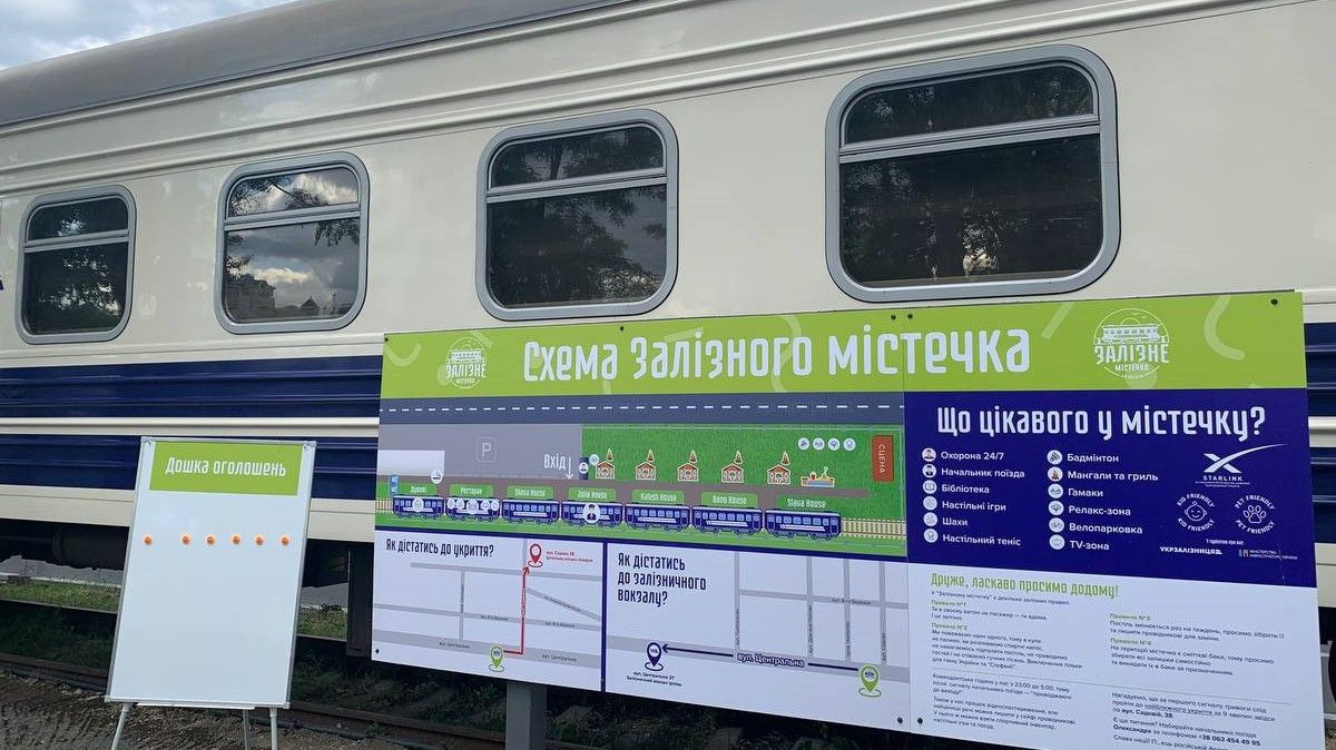 В Ірпені «Укрзалізниця» облаштувала в вагонах житло для тих, хто втратив його: де ще розселять ірпінчан