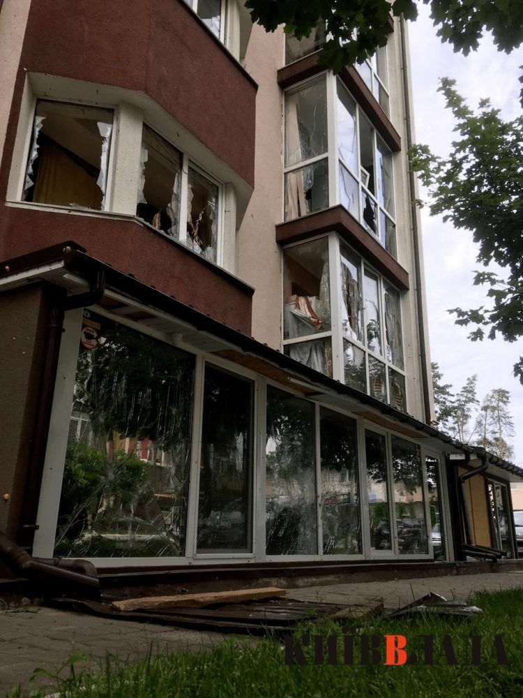 Фото постраждалого будинку (с) сайт КиївВлада