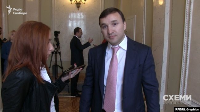 Андрій Кісельов. Фото від програми «Схеми» / Радіо Свобода.