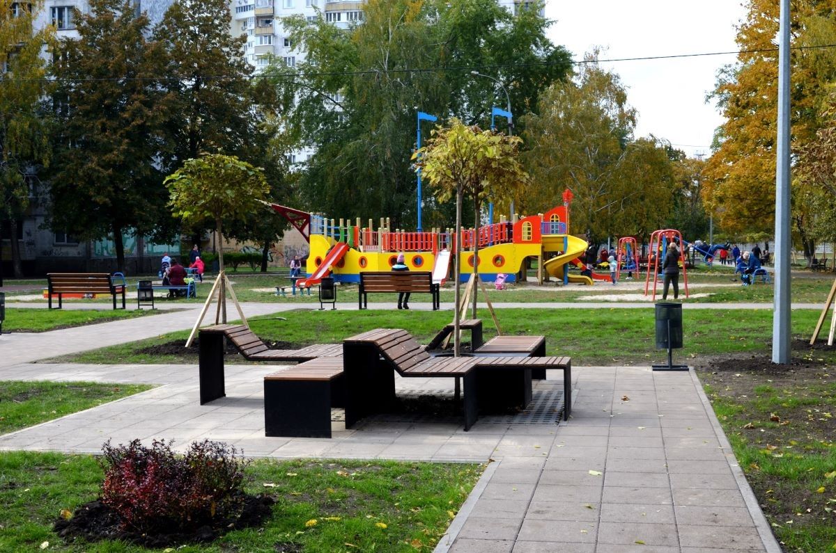 У яких скверах Києва проведуть благоустрій за 5,9 млн грн до кінця року 2