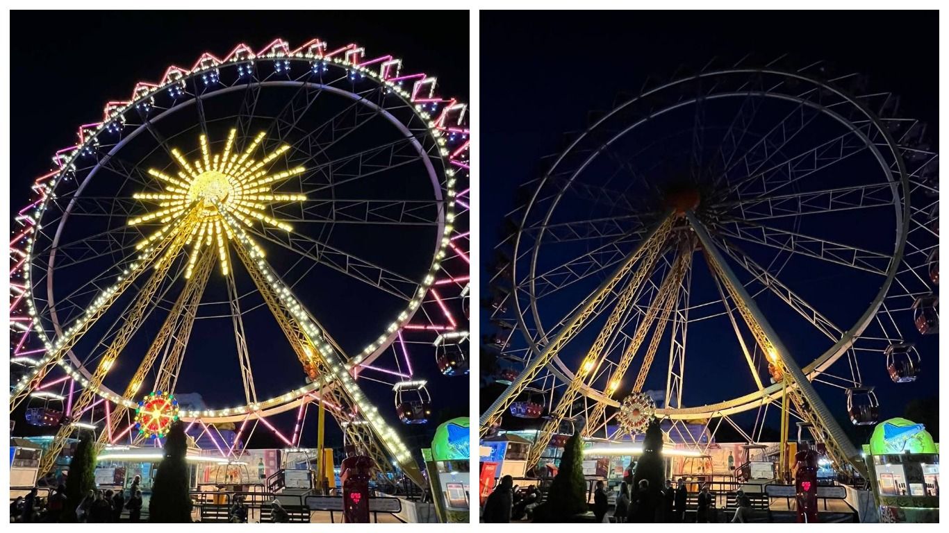 Оглядове колесо в Одесі до проблем з енергетикою та у режимі економії