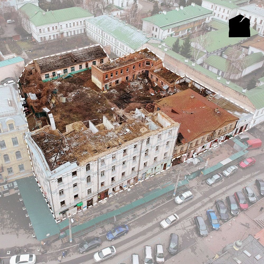 Історичний комплекс частково зруйновано. Інвестор хотів би, щоб він зник