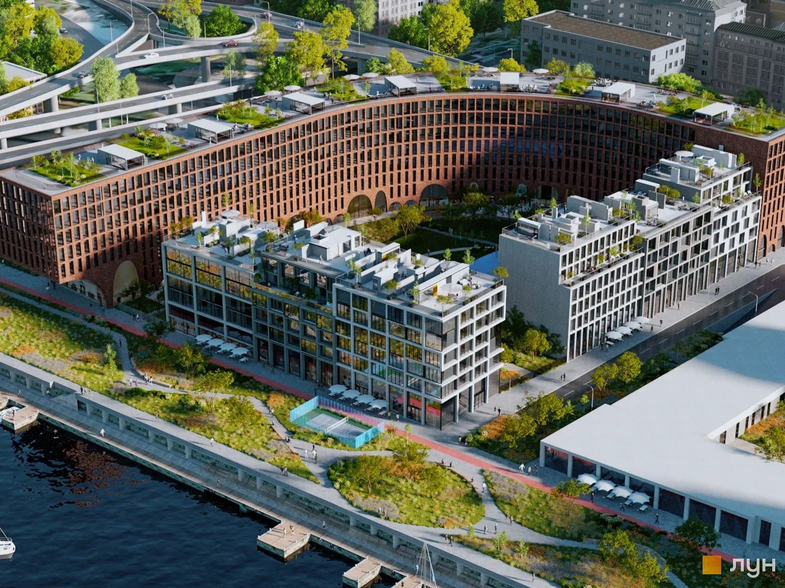 Візуалізація майбутнього ЖК. ФОТО: ЛУН