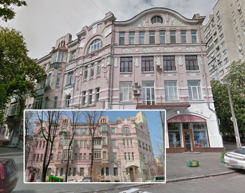 Історична будівля за проєктом архітектора Єрмакова. Фото - прокуратура Києва