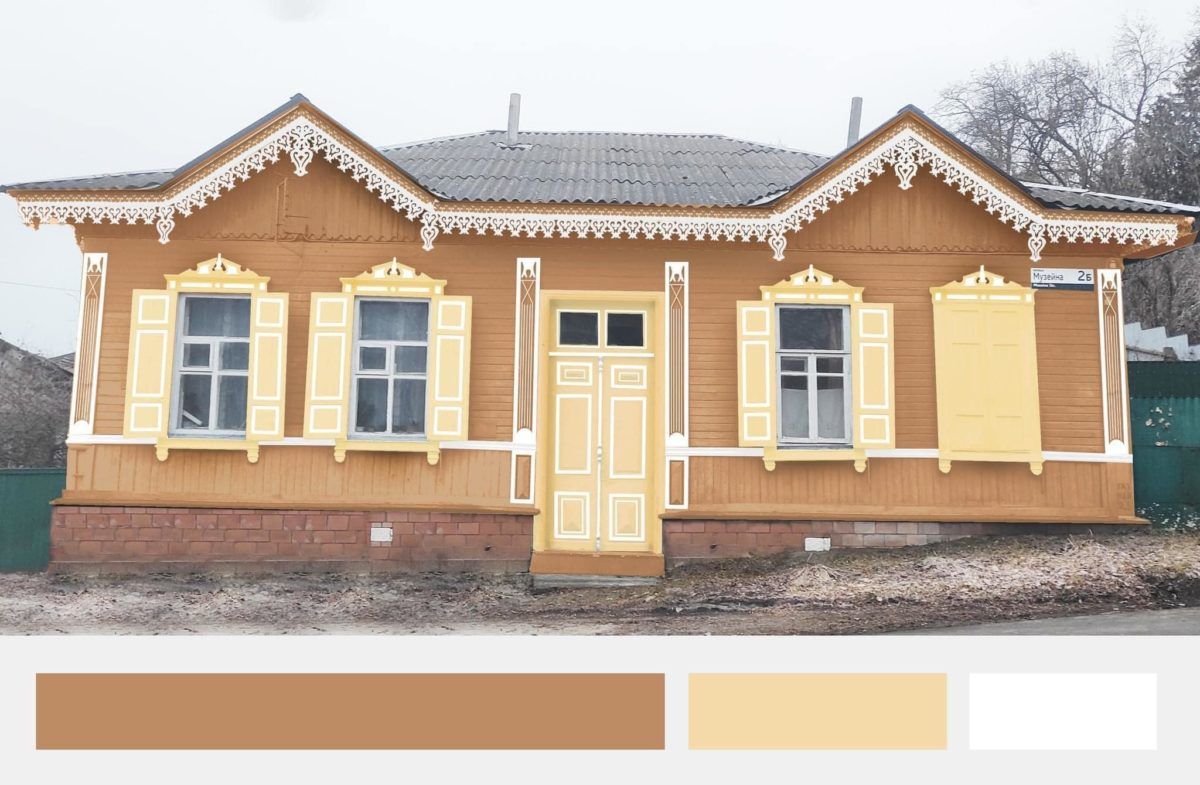 приклад відновленої дерев’яної пам’ятки із проекту «Дерев‘яне мереживо» у м. Чернігів