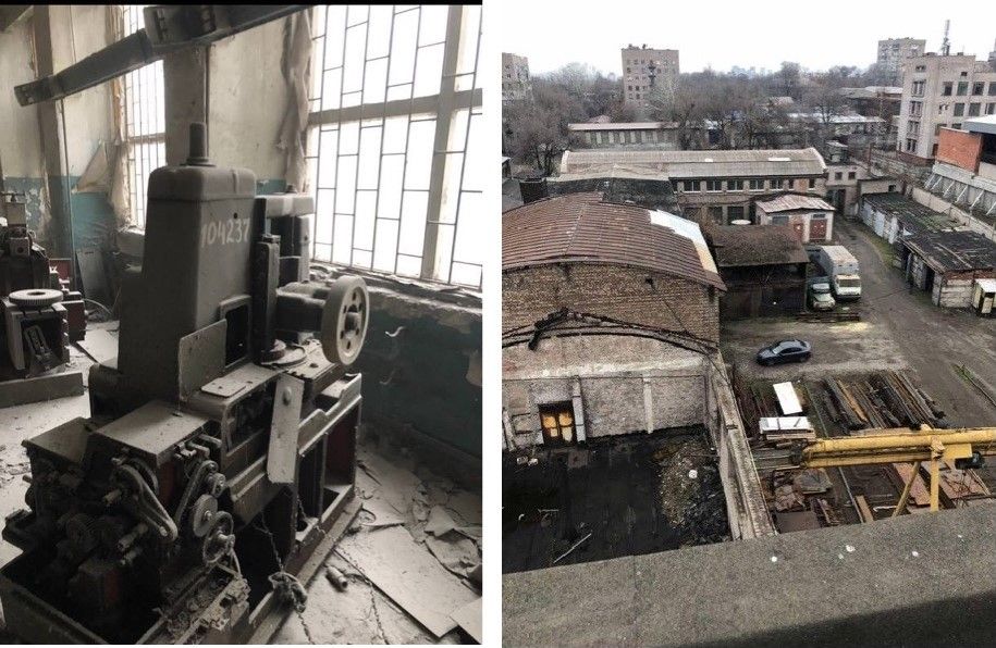 Застаріле обладнання Дніпропетровського ливарно-механічного заводу