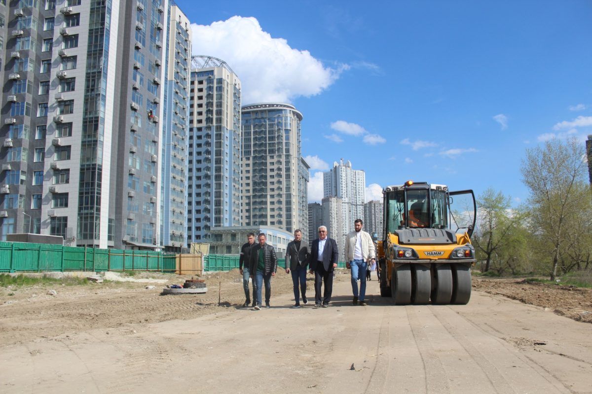 Початок робіт на вулиці Трускавецькій у Дарницькому районі