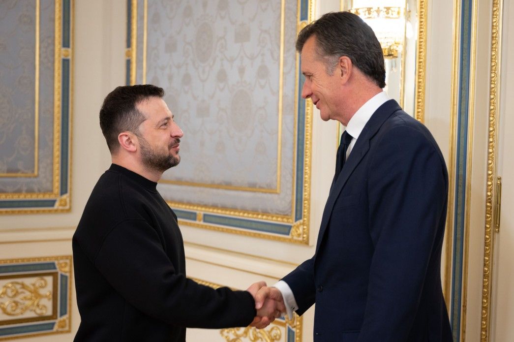 Володимир Зеленський та Філіпп Хільдебрандт з BlackRock