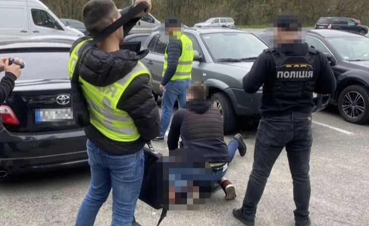 Затримання Віталія Крупенка - сільського голови Зазим'я