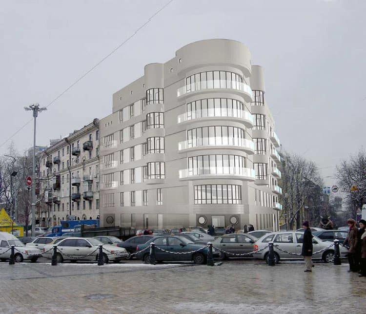 Так може виглядати офісний центр, який хочуть звести на місці історичної будівлі