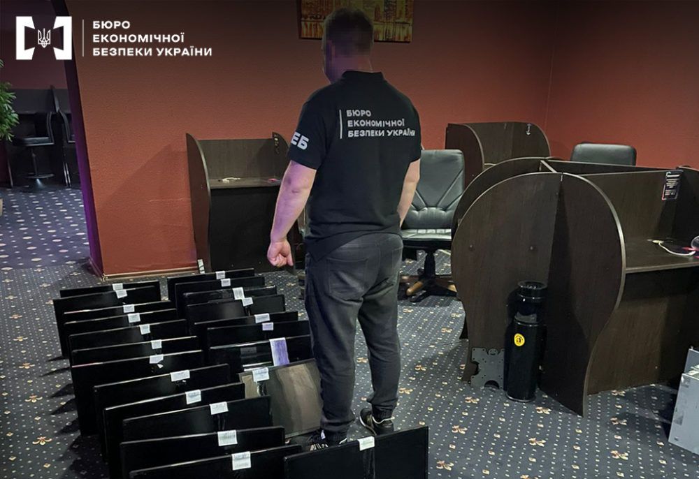 Гральний заклад у Києві. ФОТО: Бюро економічної безпеки