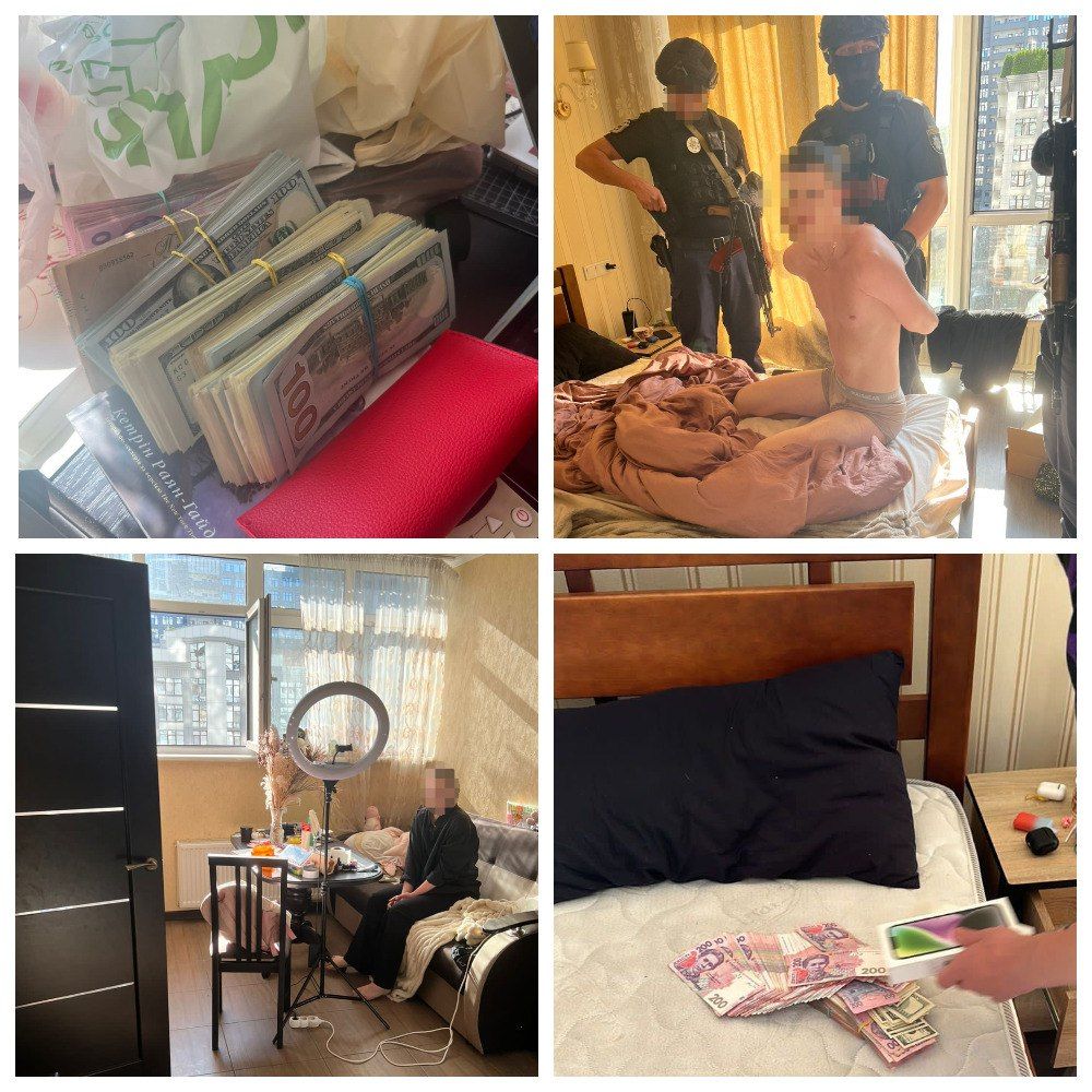 Кадри затримання і обшуків від правоохоронців