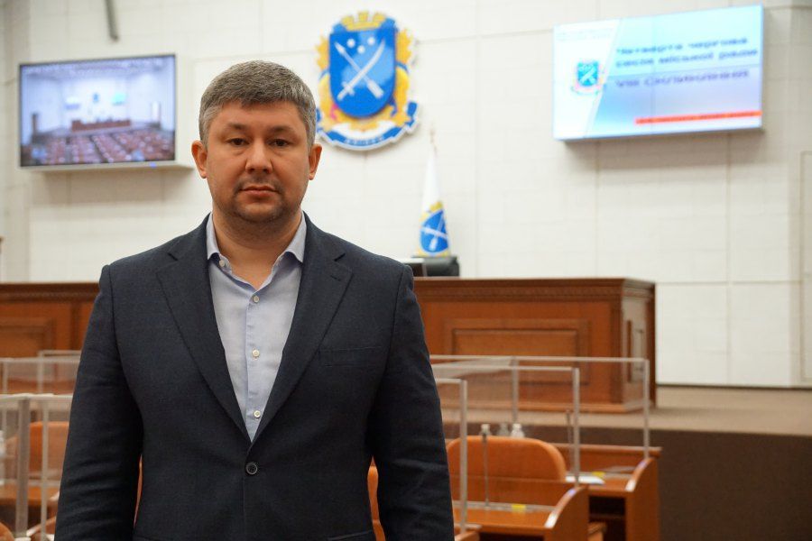 Лідер фракції ОПЗЖ у міській раді Сергій Нікітін