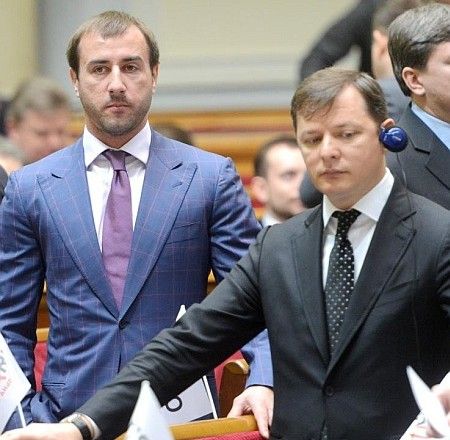 Сергій Рибалка та Олег Ляшко