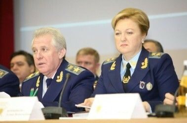 Тетяна Корнякова під час роботи у прокуратурі