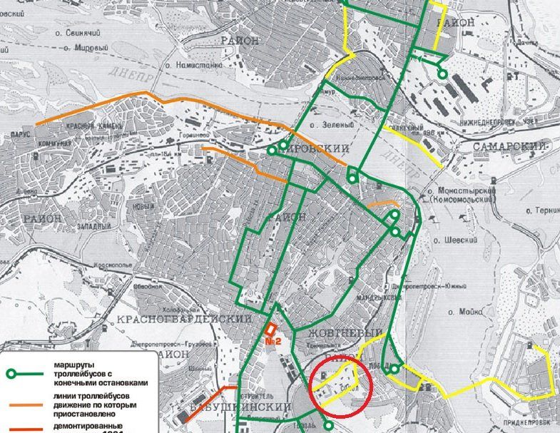 В 2017 году в Днепре запустят троллейбус на Сокол 2