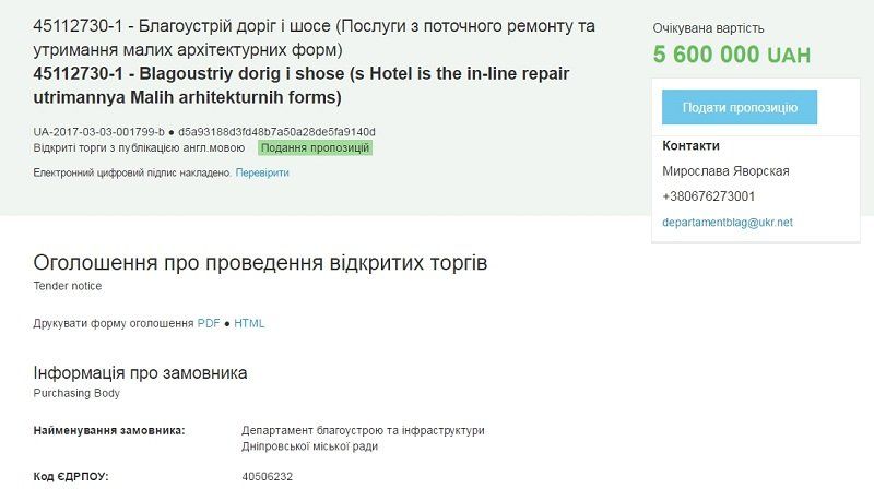 На ремонт дорог Днепр потратит 200 млн грн 2