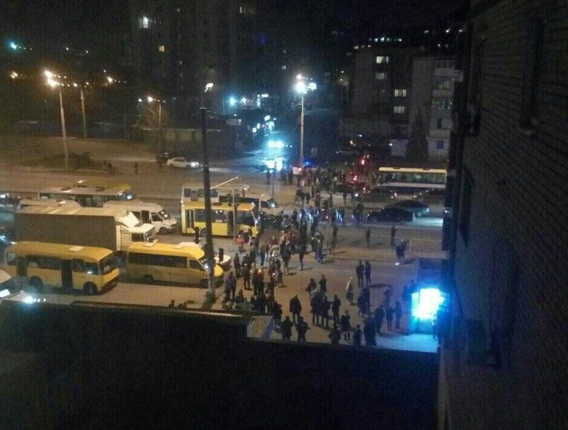 Перекрытия Слобожанского проспекта могут повториться в ближайшие дни 2