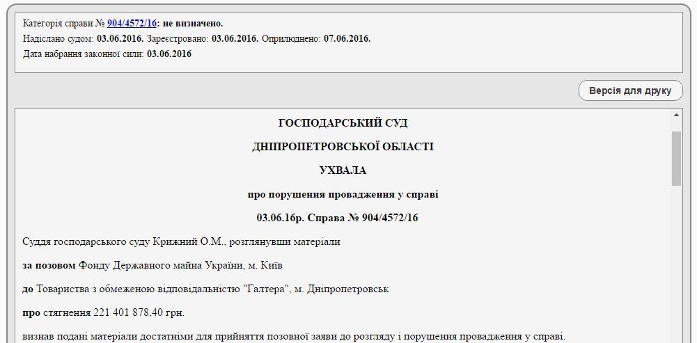 Акции «ДНІПРОАВІА» вернули государству 2