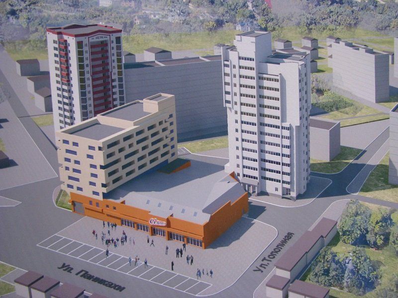 В центре Днепра построят клубный дом с лофтами и кабаре 13