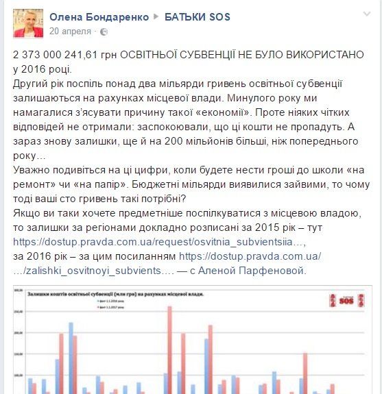 Субвенции в школах: бюджетное не расходуем – с родителей собираем 1