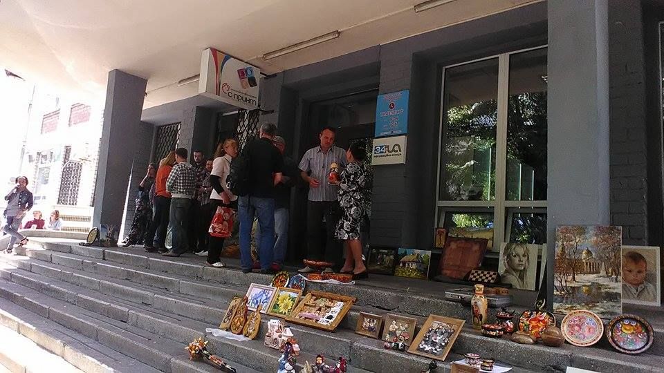 В ожидании Вернисажа в Днепре закрыли аллею художников 3